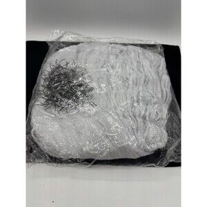 NIB 1000 Sq. Ft. Spider Web Halloween Decor With Fake Spiders